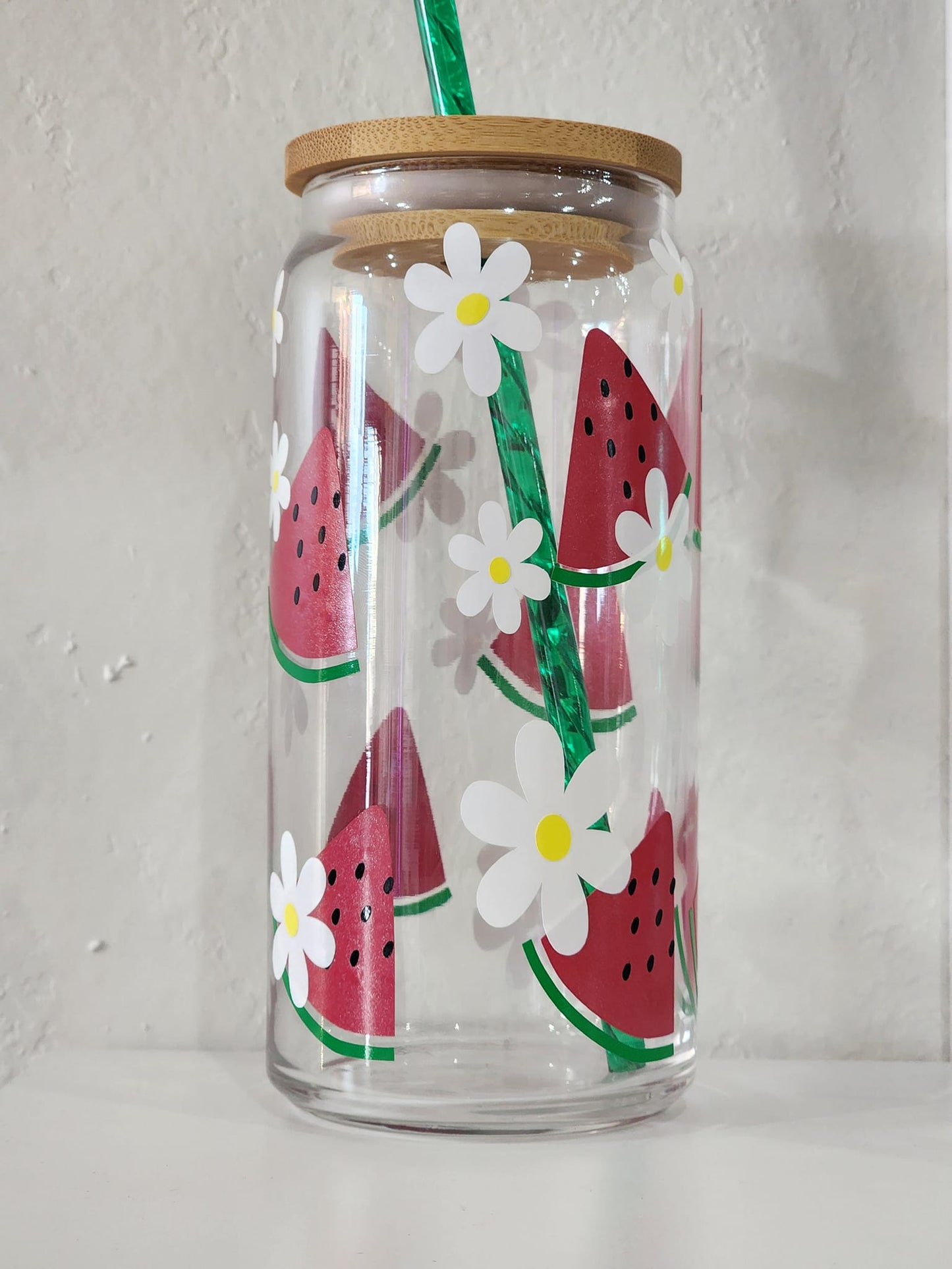 Watermelon Summer Glass
