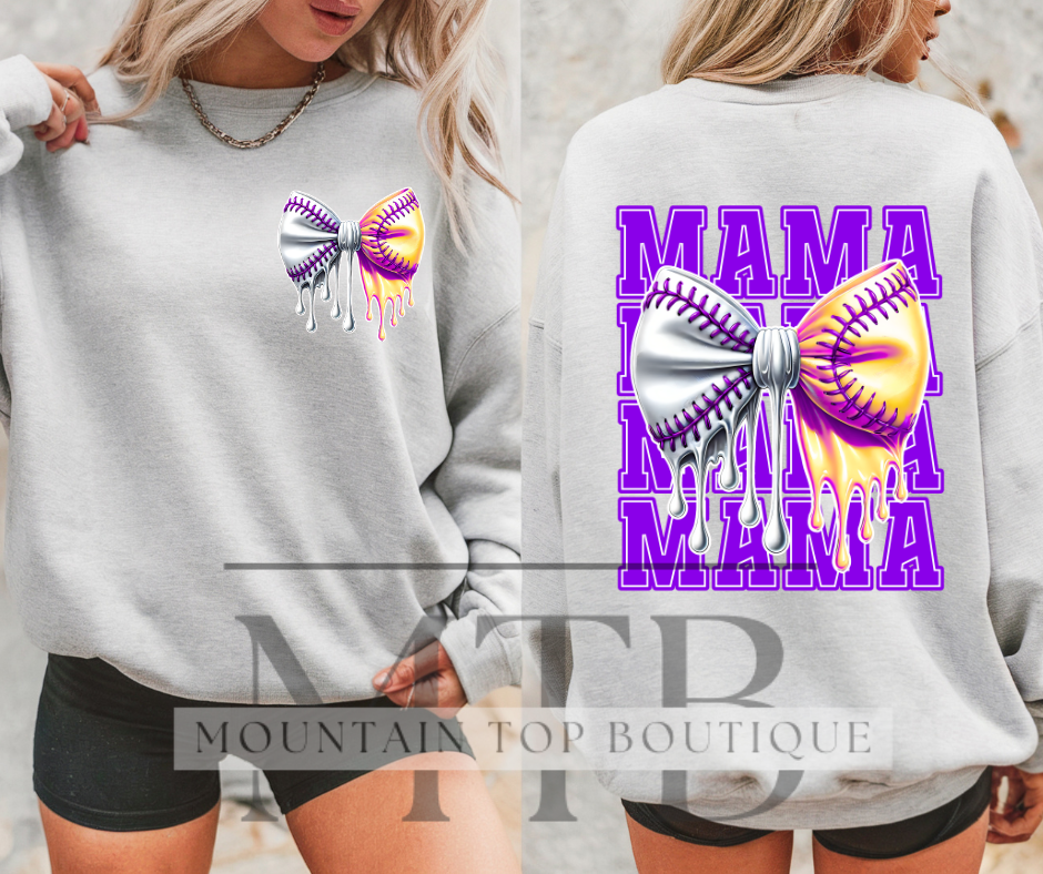 Mama of Both Softball/Baseball