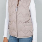Quilted Puffer Vest