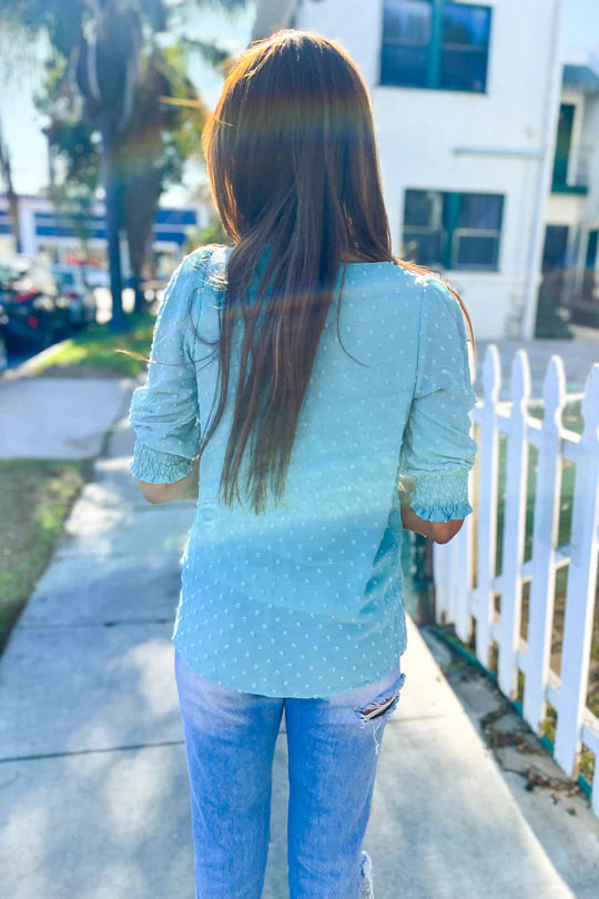 Spring Mint Blouse