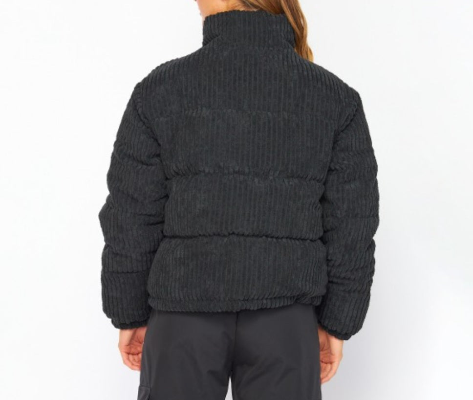 Corduroy Puffer Jacket