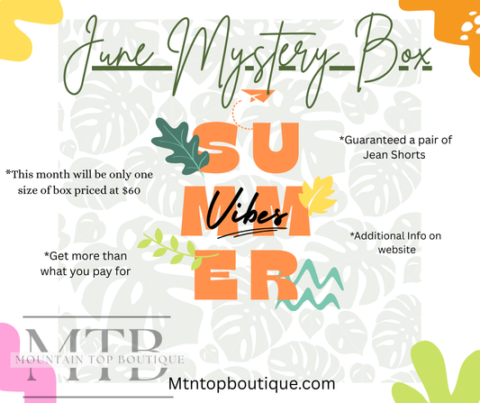 Summer Vibes June Mystery Box